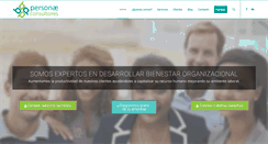 Desktop Screenshot of personaeconsultores.com