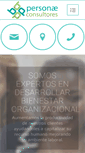 Mobile Screenshot of personaeconsultores.com